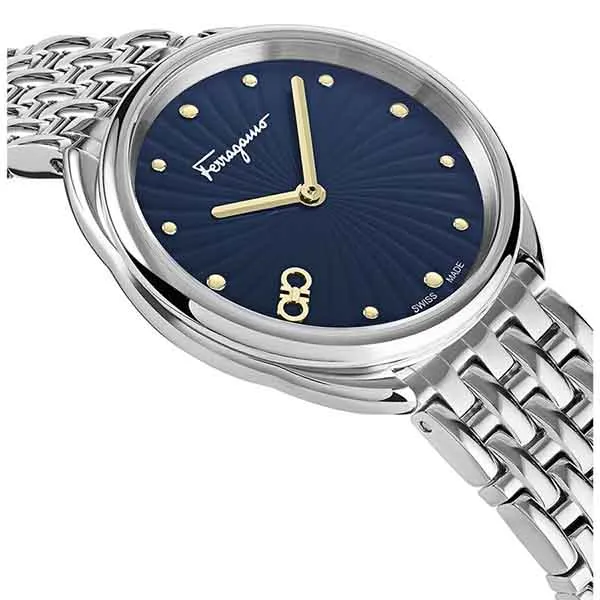 Đồng Hồ Nữ Salvatore Ferragamo Cuir Bracelet Watch 34mm