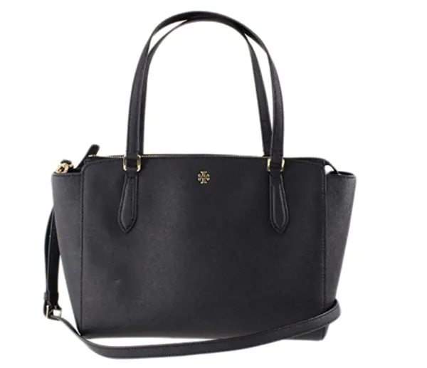 Túi Xách Tory Burch Emerson Bolso Con Cremallera Color Negro Màu Đen - Túi xách - Vua Hàng Hiệu