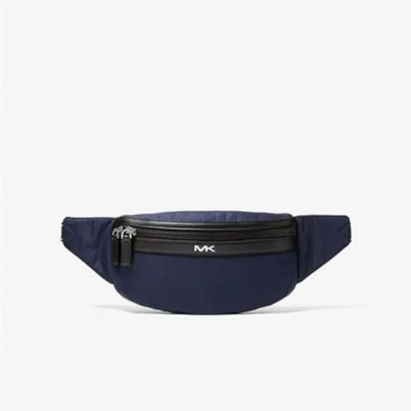 Túi Đeo Hông Michael Kors MK Crossbody Bag Nylon Street Style Belt Bags Màu Xanh Navy - Túi xách - Vua Hàng Hiệu