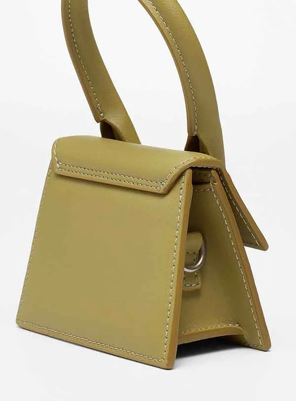 Túi Xách Jacquemus Le Chiquito Mini Bag Size 12 Màu Khaki
