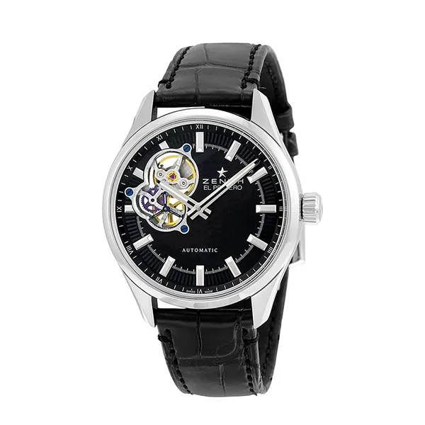 Đồng Hồ Zenith El Primero Synopsis 03.2170.4613/21.C714 Màu Đen - Đồng hồ - Vua Hàng Hiệu