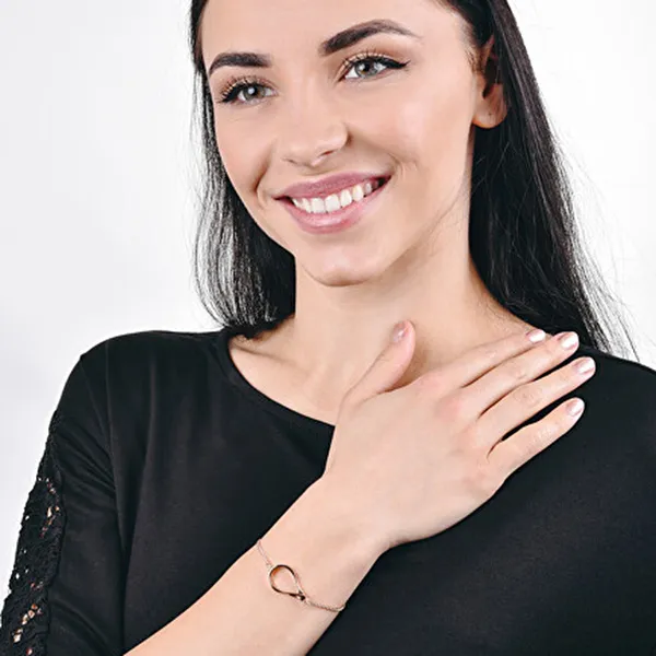 Vòng Đeo Tay Calvin Klein CK Light Bracelet KJ5CPB100100 Màu Vàng Hồng