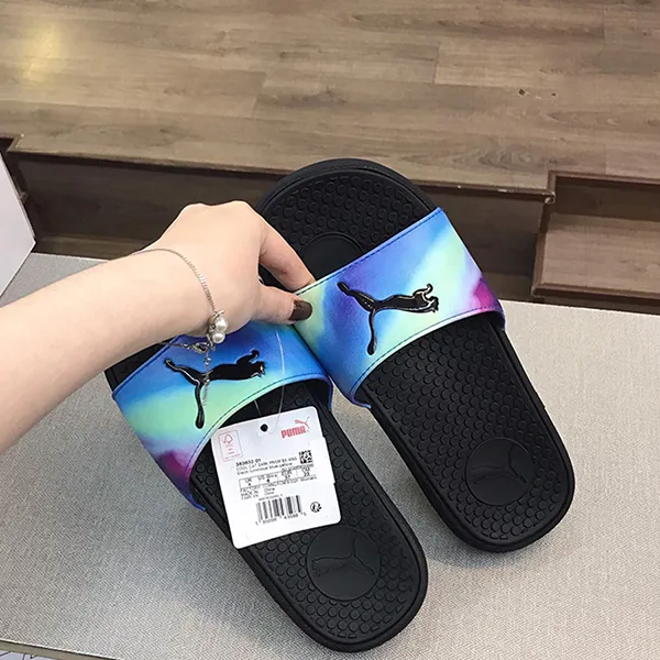 Dép Puma Cool Cat Dark Prismatic Wns Women's Slides Phối Màu