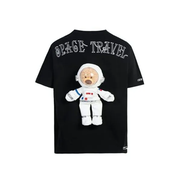 Áo Phông 13 De Marzo Astronaut Teddy Bear Tee Black - Thời trang - Vua Hàng Hiệu