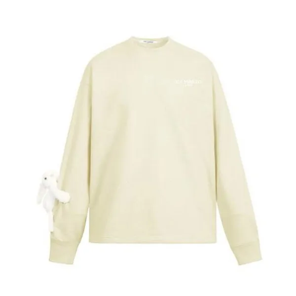 Áo Nỉ 13 De Marzo Handy Plush Rabbit Sweater Vanilla Ice