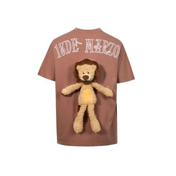 Áo Phông 13 De Marzo Lion Toy T-Shirt Carnelian