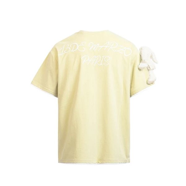 Áo Phông 13 De Marzo Short Sleeve Plush Rabbit Tee Tender Yellow - 2