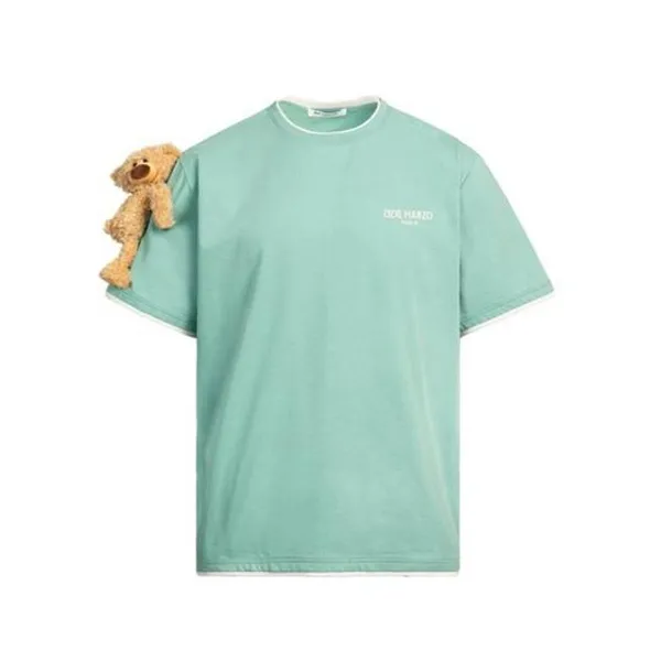 Áo Phông 13 De Marzo Short Sleeve Teddy Bear Tee Biscay Green