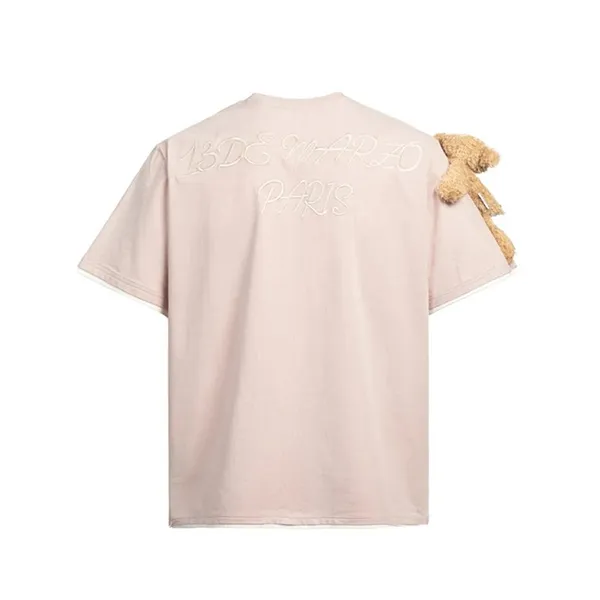 Áo Phông 13 De Marzo Short Sleeve Teddy Bear Tee Pearl