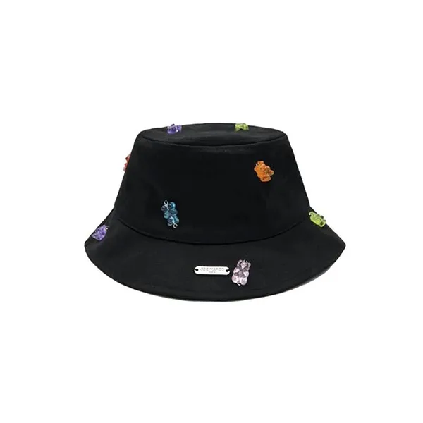 Mũ 13 De Marzo Gummy Bear Bucket Hat Black - Mũ nón - Vua Hàng Hiệu