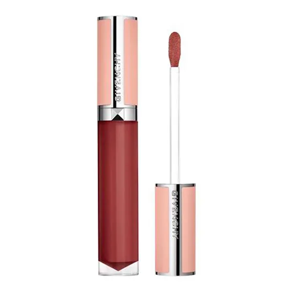 Son Kem Dưỡng Givenchy Le Rose Perfecto Liquide Màu No.19 Woody Red 6ml - Son Môi - Vua Hàng Hiệu