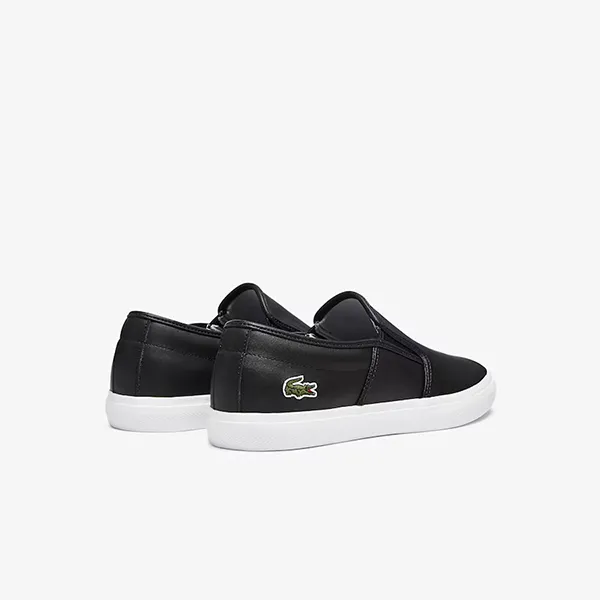 Giày Slip-Ons Lacoste Men's Tatalya Leather 37CMA0093-312 Màu Đen Size 40.5 - Giày - Vua Hàng Hiệu
