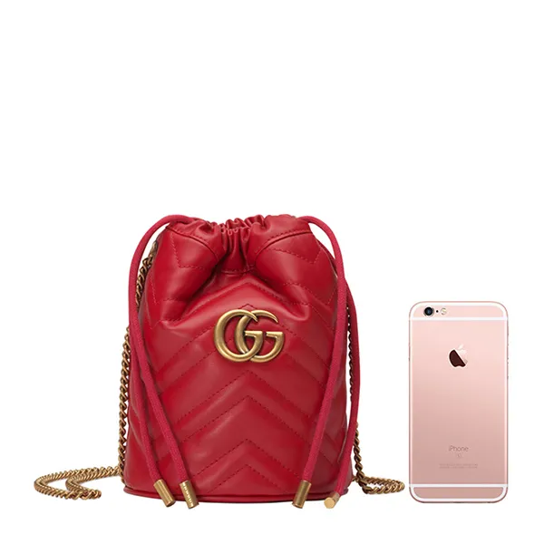Túi Đeo Chéo New Gucci Gg Marmont 575163 DTDRT 6433 Crossbody Màu Đỏ