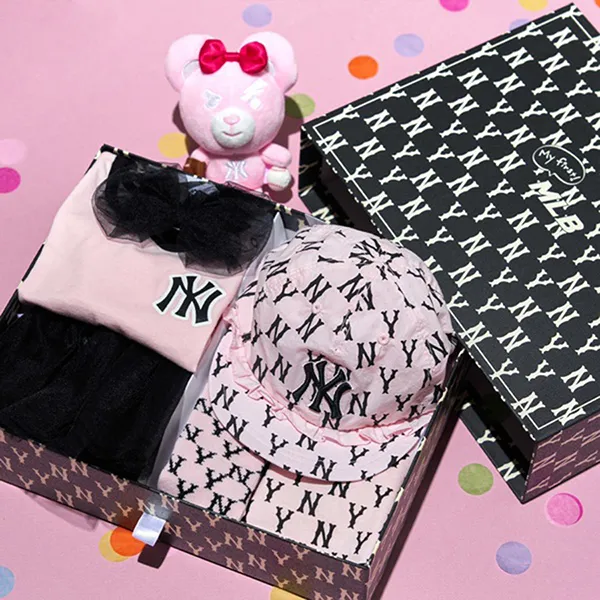 Set Body MLB Baby Package Monogram Pink (7-9kg)