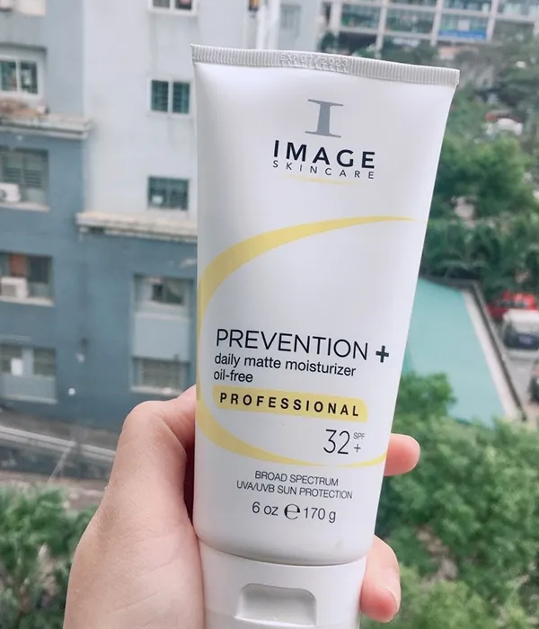 Kem Hỗ Trợ Chống Nắng Cho Da Dầu Image Backbar Prevention Daily Matte Moisturizer Oil Free SPF 32, 170g - Kem chống nắng - Vua Hàng Hiệu