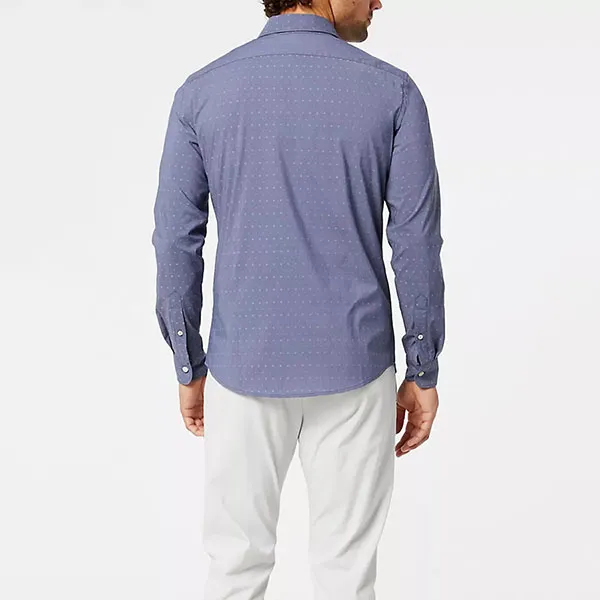 Áo Sơ Mi Dài Tay Dockers Refined Poplin Azul Màu Tím - Thời trang - Vua Hàng Hiệu