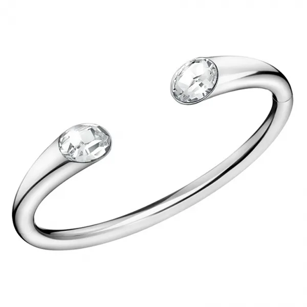 Vòng Đeo Tay Calvin Klein CK Brilliant Open Bangle KJ8YMF0405XS Màu Bạc