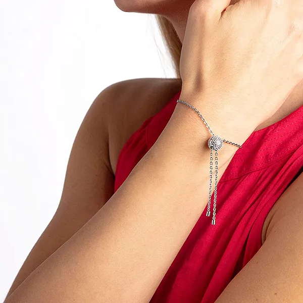 Vòng Đeo Tay Calvin Klein CK Side Bracelet KJ5QMB040100 Màu Bạc - Trang sức - Vua Hàng Hiệu