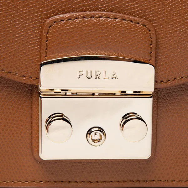 Túi Đeo Chéo Furla Metropolis WB00217 ARE000-03B00-100720 BG-B Cognac H Màu Nâu