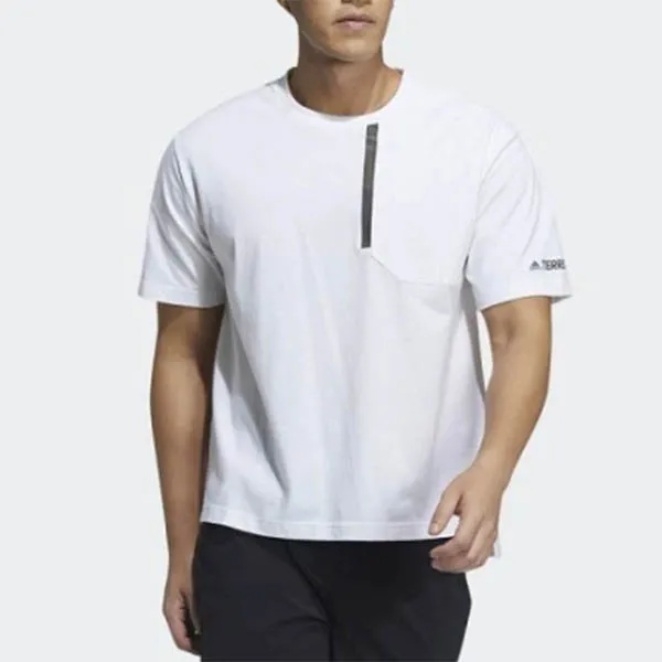 Áo Phông Adidas INSP MS SS TEE T-shirt White/Black GN7618 Màu Trắng Size M - Thời trang - Vua Hàng Hiệu