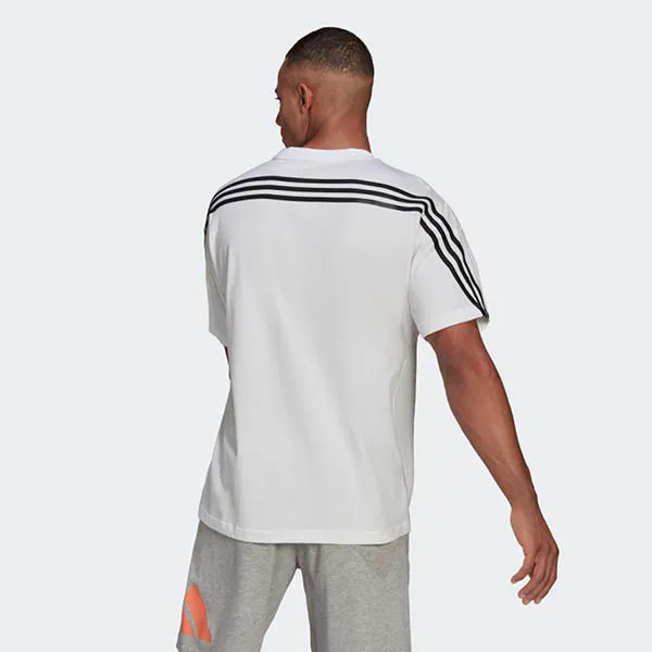 Áo Thun Nam 3 Sọc Adidas Sportswear Tshirt Màu Trắng - 4