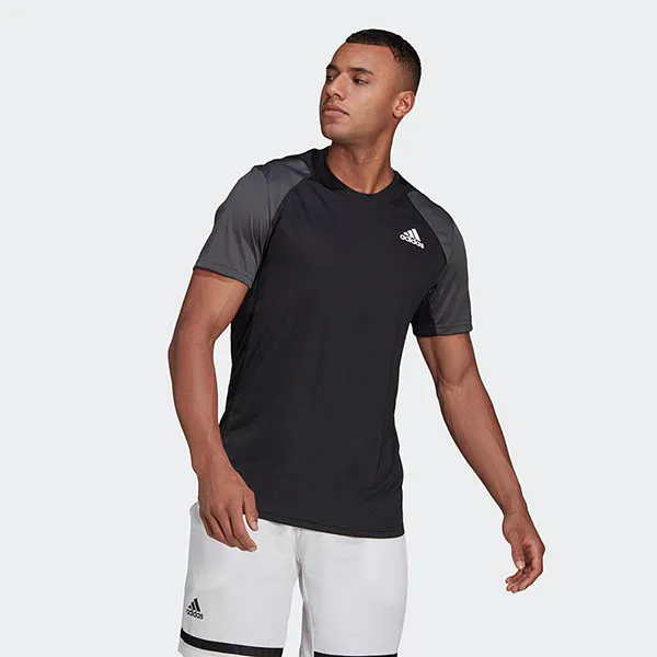 Áo Thun Nam Adidas Tennis Club Tshirt Màu Đen Xám Size L - Thời trang - Vua Hàng Hiệu