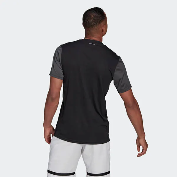 Áo Thun Nam Adidas Tennis Club Tshirt Màu Đen Xám Size L - Thời trang - Vua Hàng Hiệu