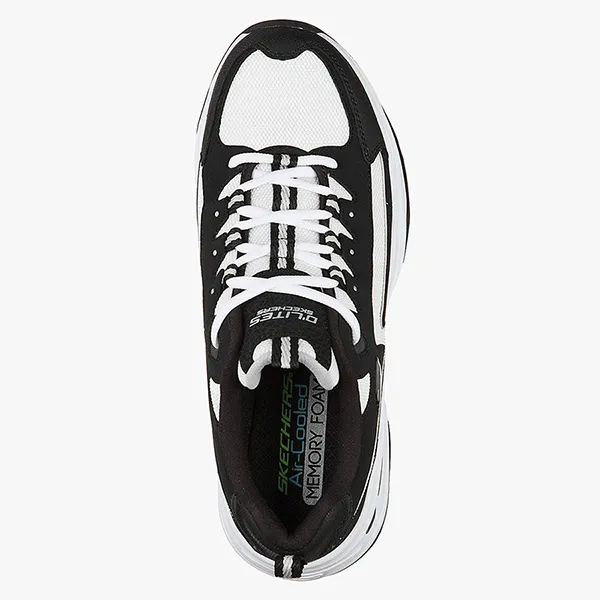 Giày Thể Thao Skechers Casual D'Lites 4.0 Màu Đen Trắng - Giày - Vua Hàng Hiệu