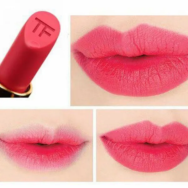 Son Tom Ford Lip Color Matte 36 The Perfect Kiss Màu Hồng San Hô - Son Môi - Vua Hàng Hiệu