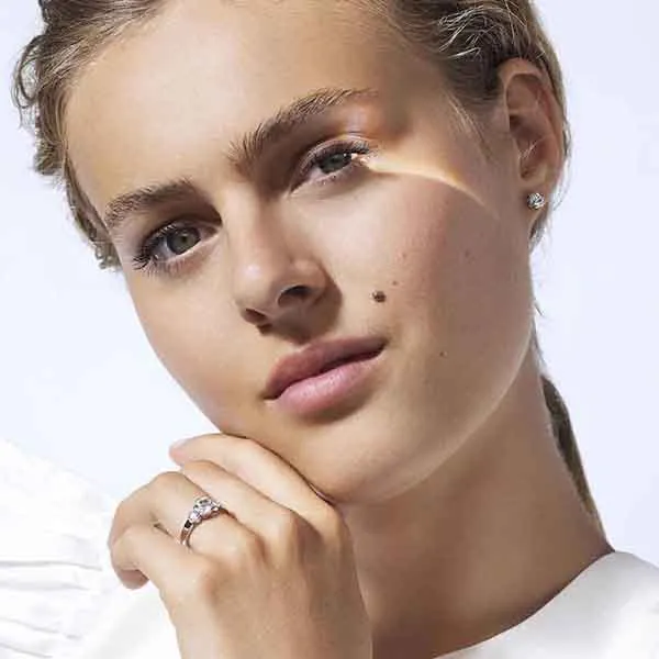 Nhẫn Chaumet Solitaire Bee My Love Ring Rose Gold Diamond Vàng Hồng - Trang sức - Vua Hàng Hiệu