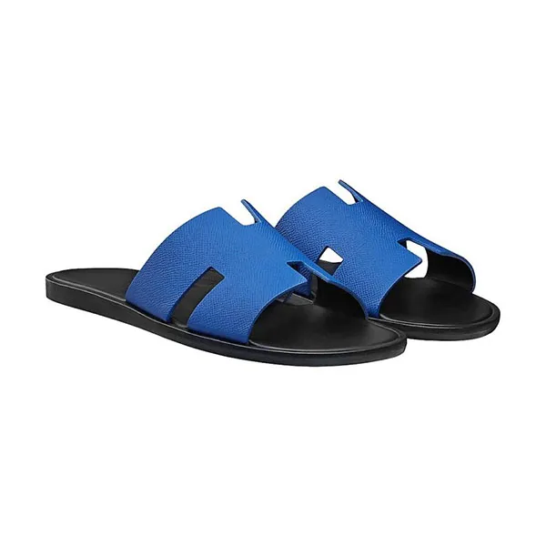Dép Hermès Izmir Sandal Màu Xanh Đen Size 40 - Dép - Vua Hàng Hiệu