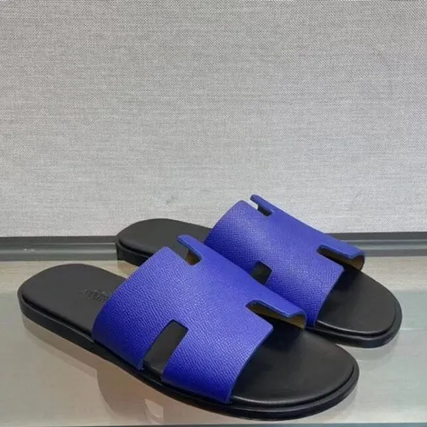 Dép Hermès Izmir Sandal Màu Xanh Đen Size 40 - Dép - Vua Hàng Hiệu