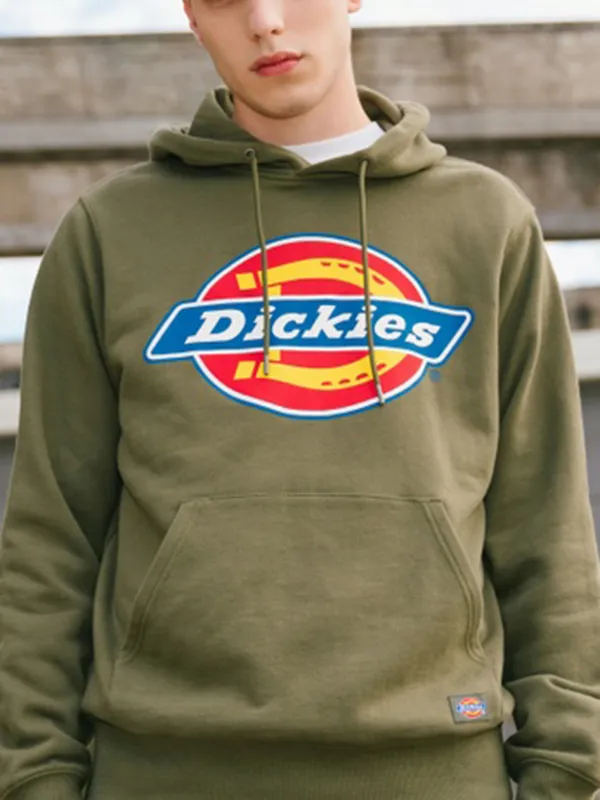 Áo Hoodie Dickies French Terry Brand Logo Print ‘Military Green’ DK008715MGR - Thời trang - Vua Hàng Hiệu
