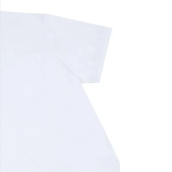 Áo Thun Dickies Jersey Embroidery Brand Logo Badge Short Sleeve Pocket White
