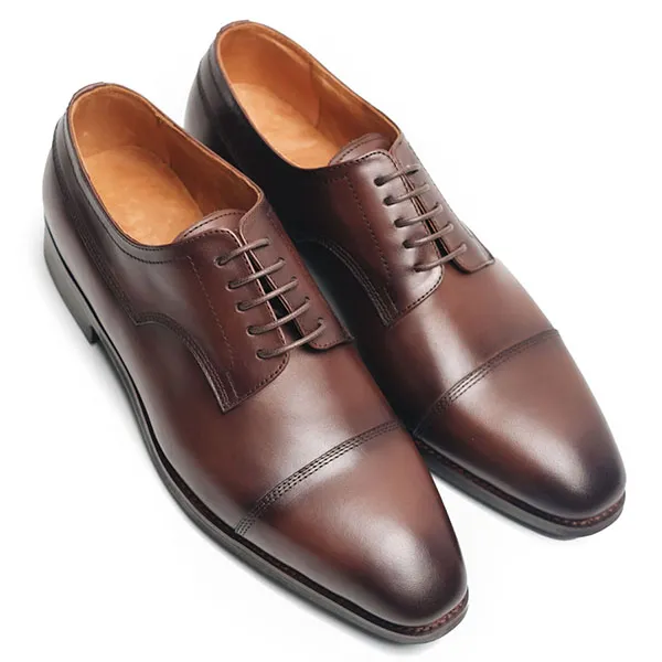 Giày Tây Be Classy Captoe Derby - DB22 Màu Nâu - Giày - Vua Hàng Hiệu