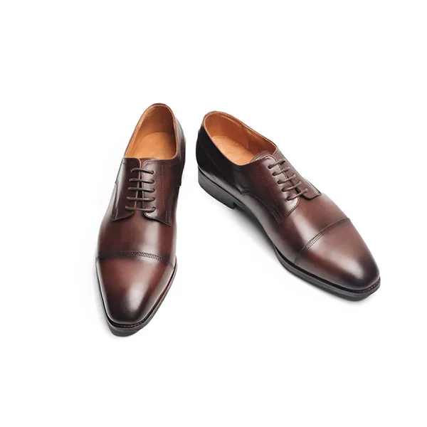 Giày Tây Be Classy Captoe Derby - DB22 Màu Nâu - Giày - Vua Hàng Hiệu