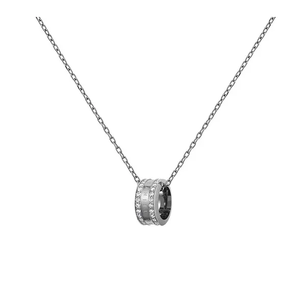 Dây Chuyền Daniel Welling Elan Lumine Necklace DW00400213 Màu Bạc - Trang sức - Vua Hàng Hiệu