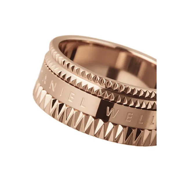 Nhẫn Daniel Welling Elevation Ring DW00400196 Màu Vàng Hồng