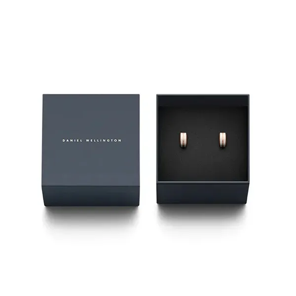 Khuyên Tai Daniel Wellington Emalie Earrings DW00400148 Vàng Hồng/Trắng