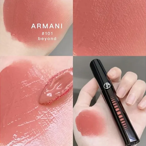 Son Kem Giorgio Armani Ectasy Mirror 101 Beyond Màu Hồng Cam San Hô