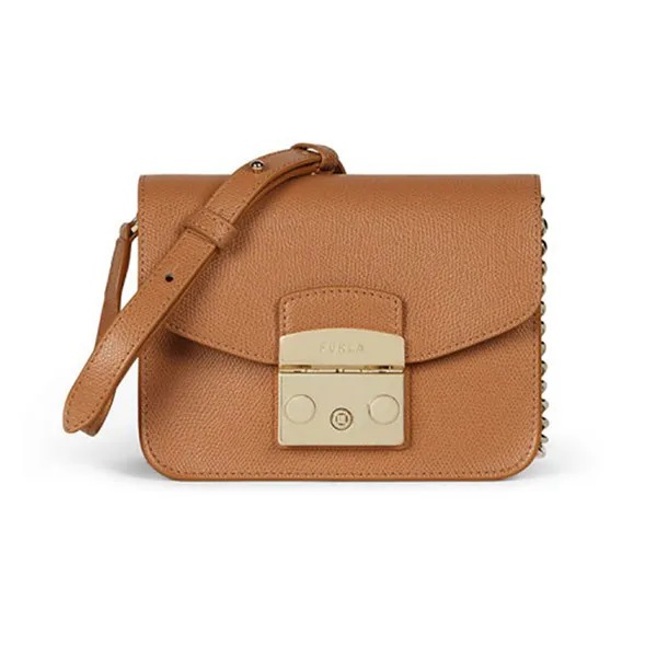 Túi Đeo Chéo Furla Metropolis Mini Miele Màu Nâu