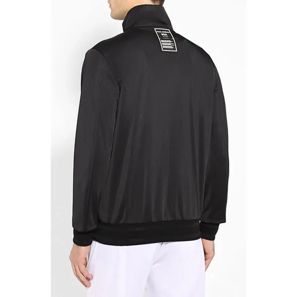 Áo Khoác Nam Dolce & Gabbana D&G G9IQJT-HU7B7 Logo Patched Sweatshirt Black Size 44
