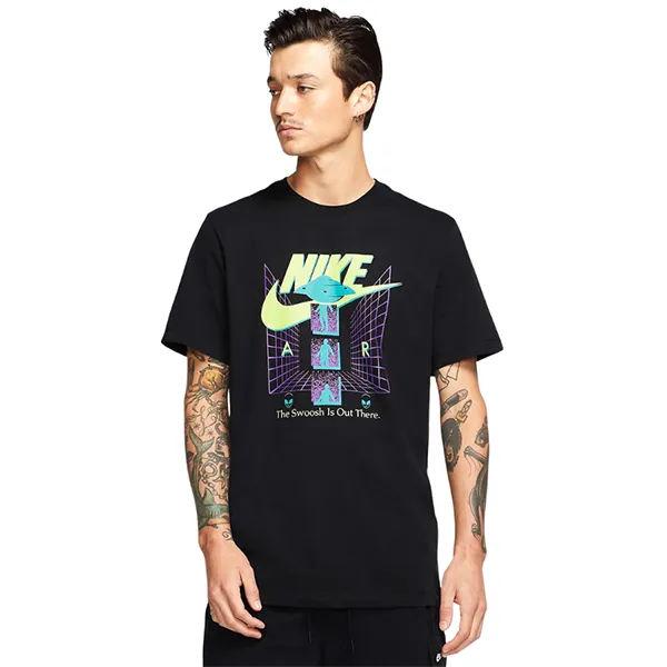 Áo Thun Nike As M Nsw Alien Abduction ‘Black’ Tshirt CU6949-010 Màu Đen Size M
