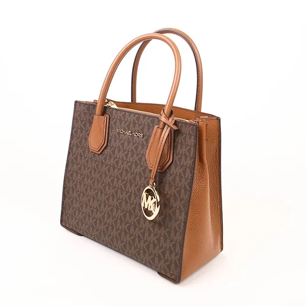 Túi Xách Michael Kors MK Medium Mercer 35S1GM9M2B Messenger Màu Nâu