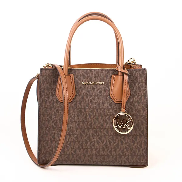 Túi Xách Michael Kors MK Medium Mercer 35S1GM9M2B Messenger Màu Nâu