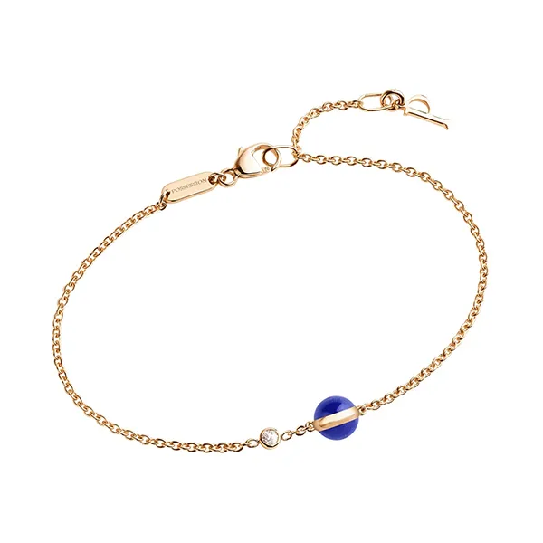 Vòng Đeo Tay Piaget Rose Gold Lapis Lazuli Diamond Bracel G36PB800 Vàng Hồng - Trang sức - Vua Hàng Hiệu