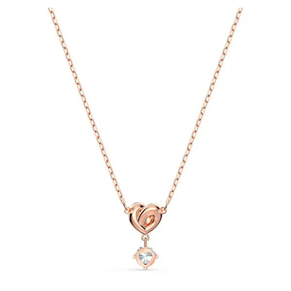 Dây Chuyền Swarovski Lifelong Heart Pendant Heart, White, Rose Gold-Tone Plated 5516542 - Trang sức - Vua Hàng Hiệu