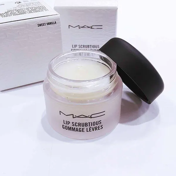 Tẩy Tế Bào Chết Môi Mac Lip Scrubtious Gommage Levres Màu Trắng 14ml