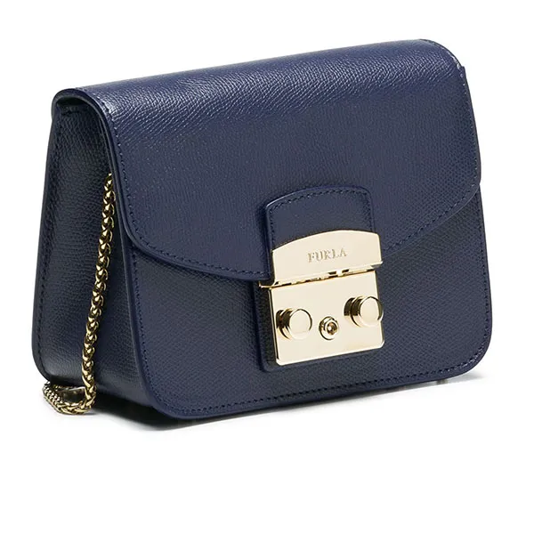 Túi Đeo Chéo Furla Metropolis S Crossbody Màu Xanh Navy Notte G Size 17