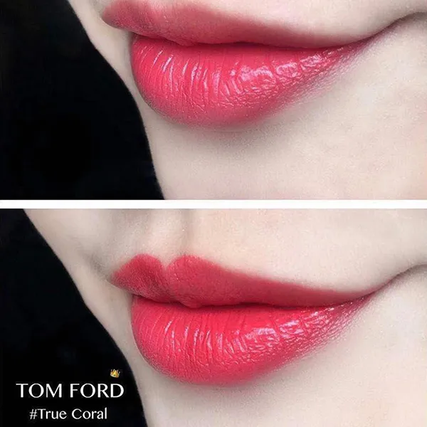 Son Tom Ford Lip Color Lipstick – 09 True Coral Màu Hồng Cam - Son Môi - Vua Hàng Hiệu